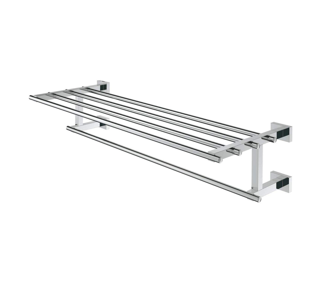 GROHE Essentials Cube - Multi-Badetuchhalter (Material: Metall, 600mm, verdeckte Befestigung), chrom