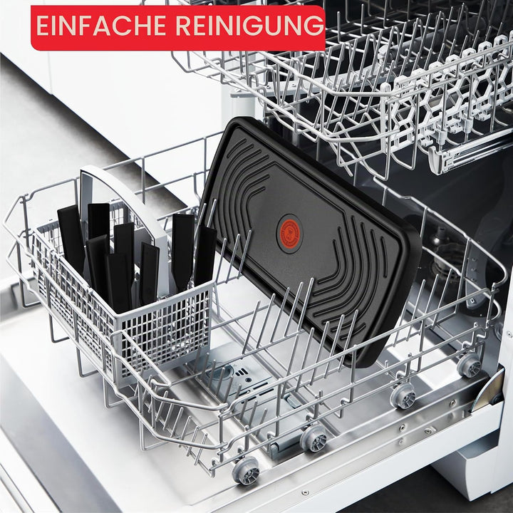 Tefal Food & Co RE650J10 Multifunktions-Raclette für drinnen und draussen, vielseitiges Kochen, Tapa