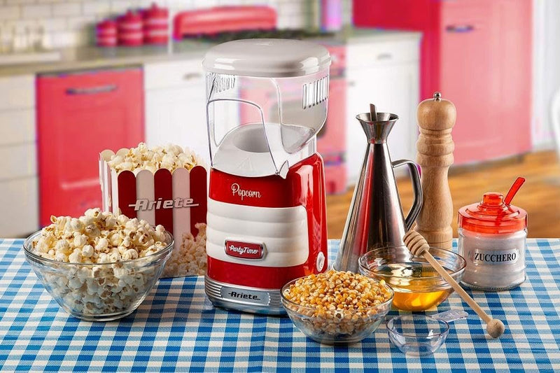 Ariete 2956 Pop Corn Party Time,Popcornmaschine,1100 W,, Pop Corn Party Time