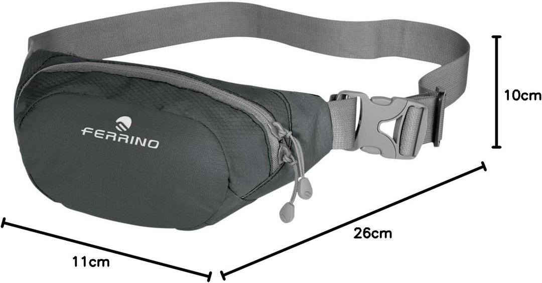 Ferrino Harrow Gürteltasche M Schwarz, M Schwarz