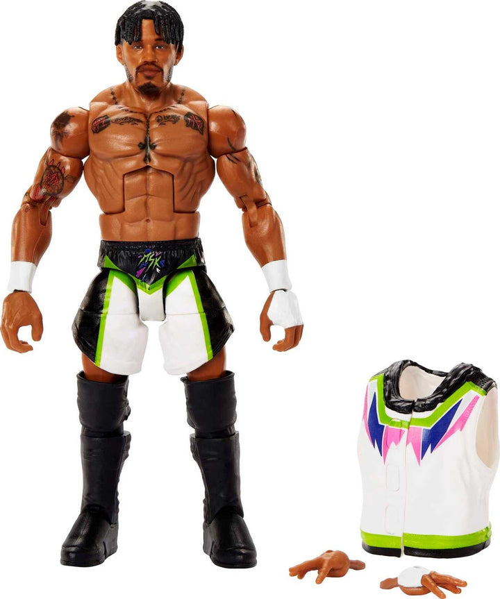 WWE Matt WWE Wes Lee Elite Collection Actionfigur, 15,2 cm, bewegliches Sammlerstück, Geschenk für W
