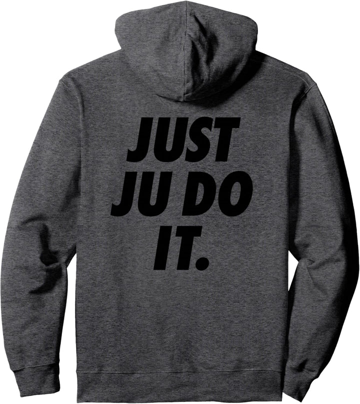 JUST JU DO IT. Doppelseitig Pullover Hoodie