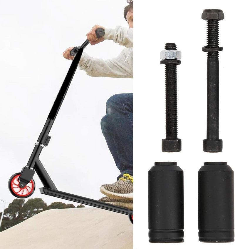 Drfeify Stunt Scooter Peg Set, strapazierfähiger Profi-Scooter Pegs aus Chrom-Molybdän-Stahl Stunt S