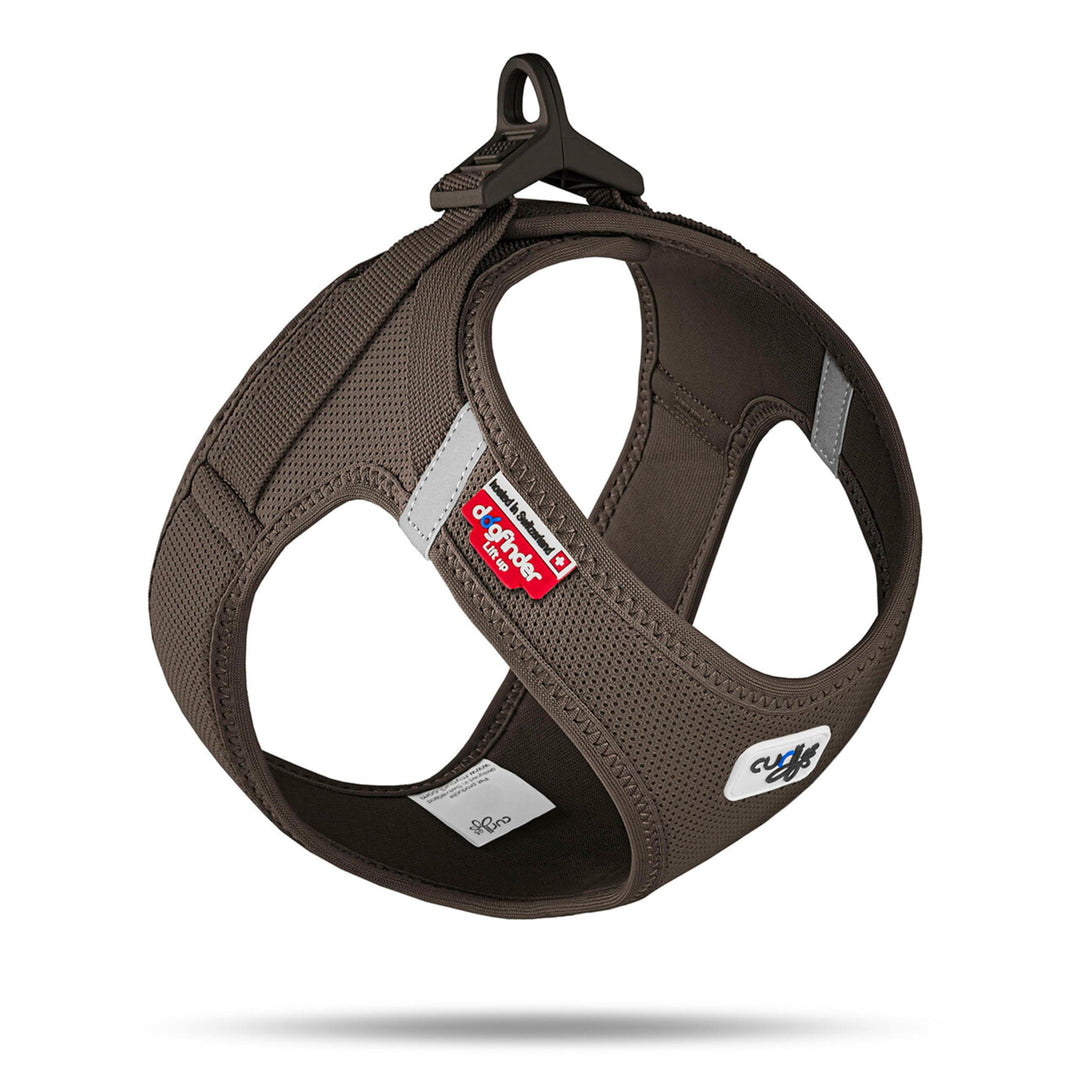 Vest Harness curli Clasp Air-Mesh Brown M Brown Medium Einfarbig, Brown Medium Einfarbig