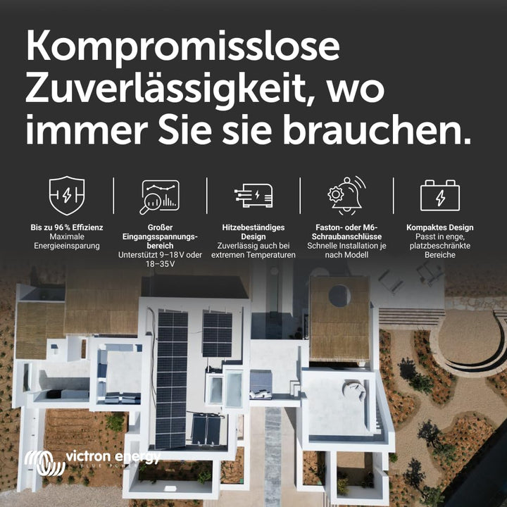 Victron Energy Orion IP20 12/24-Volt 10 Amp DC-DC Konverter Nicht isoliert, Hohe Leistung 12/24-Volt