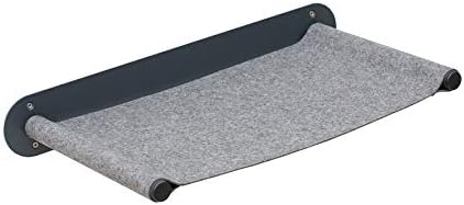 LucyBalu® Katzenhängematte mit natürlichem Filz | Hängematte für Katzen als Katzenbett an der Wand I