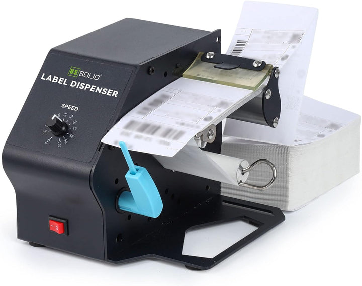 U.S. Solid Automatischer Etikettenspender für Rollen und Fanfold Label- Transparente und undurchsich