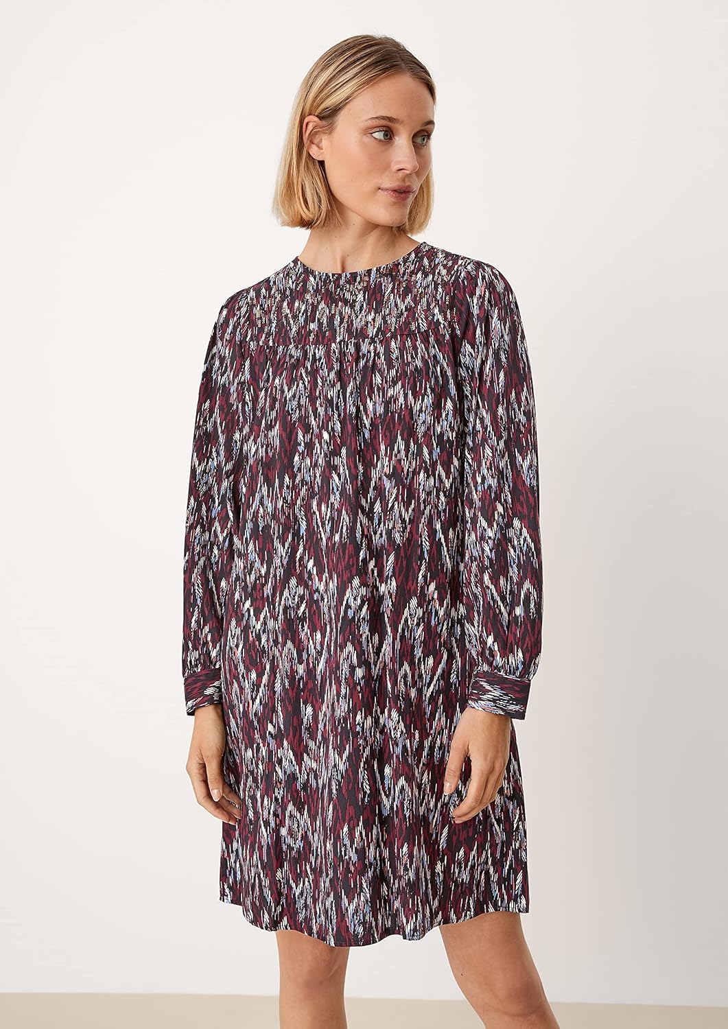 s.Oliver Damen Kleid 44 Ozeanblau, 44 Ozeanblau