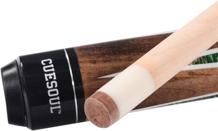 CUESOUL 58 Zoll 19 1/2 Oz Jointed Maple Billiard-Lache-Stichwort CSTB001 11.5MM Queue Spitzen, CSTB0