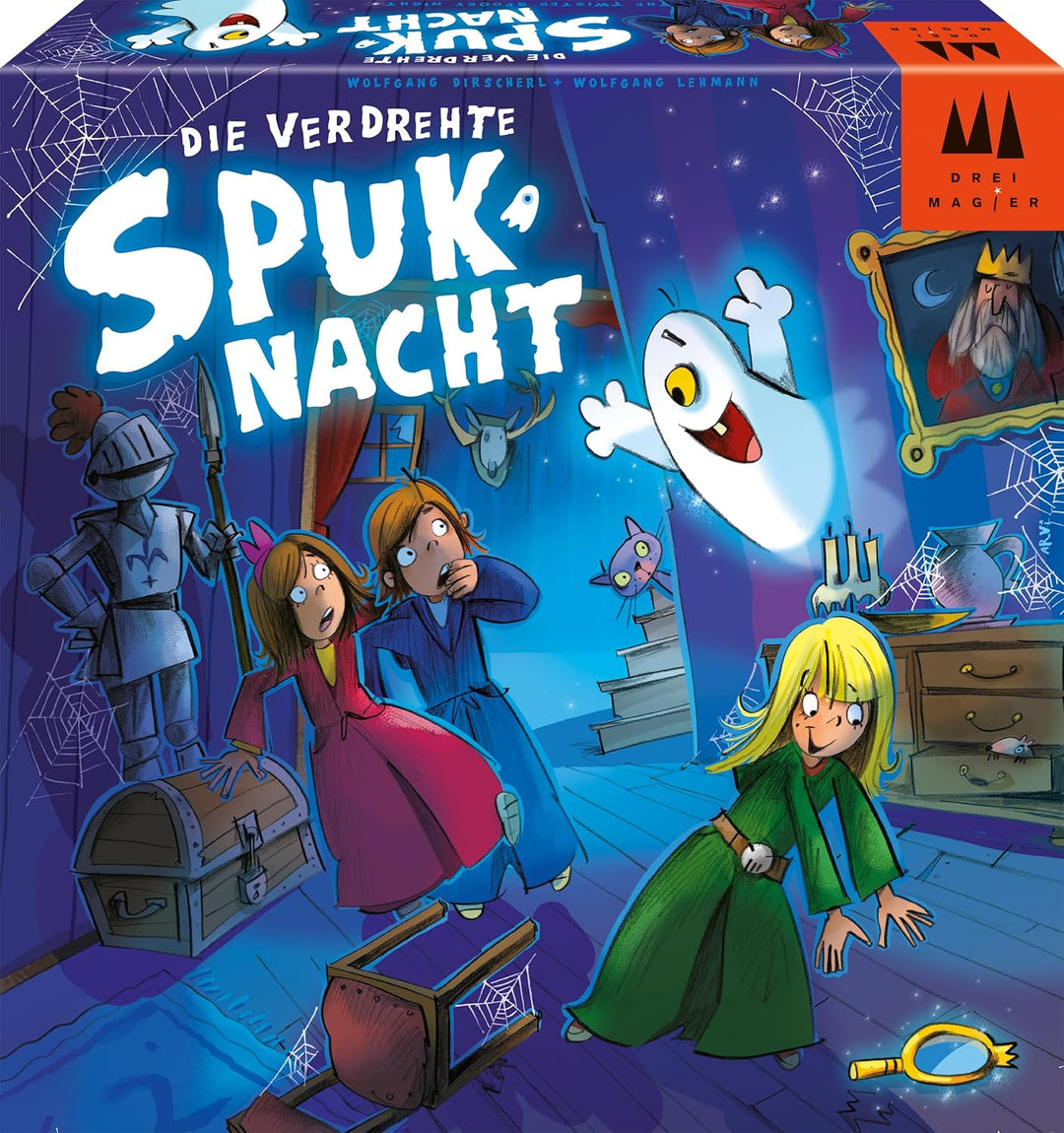 Schmidt Spiele 40896 Die verdrehte Spuknacht, Drei Magier Kinderspiel
