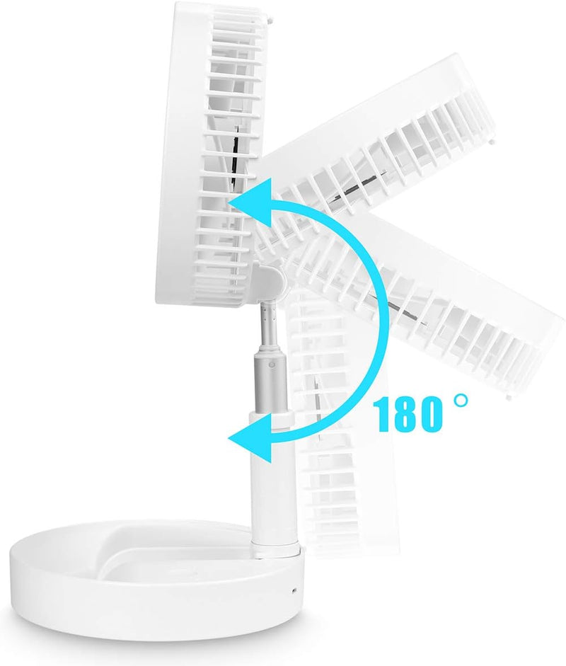 AICase Tisch-und Standventilator mit Fernbedienung,Ventilator leise Standventilator mit 4 Geschwindi