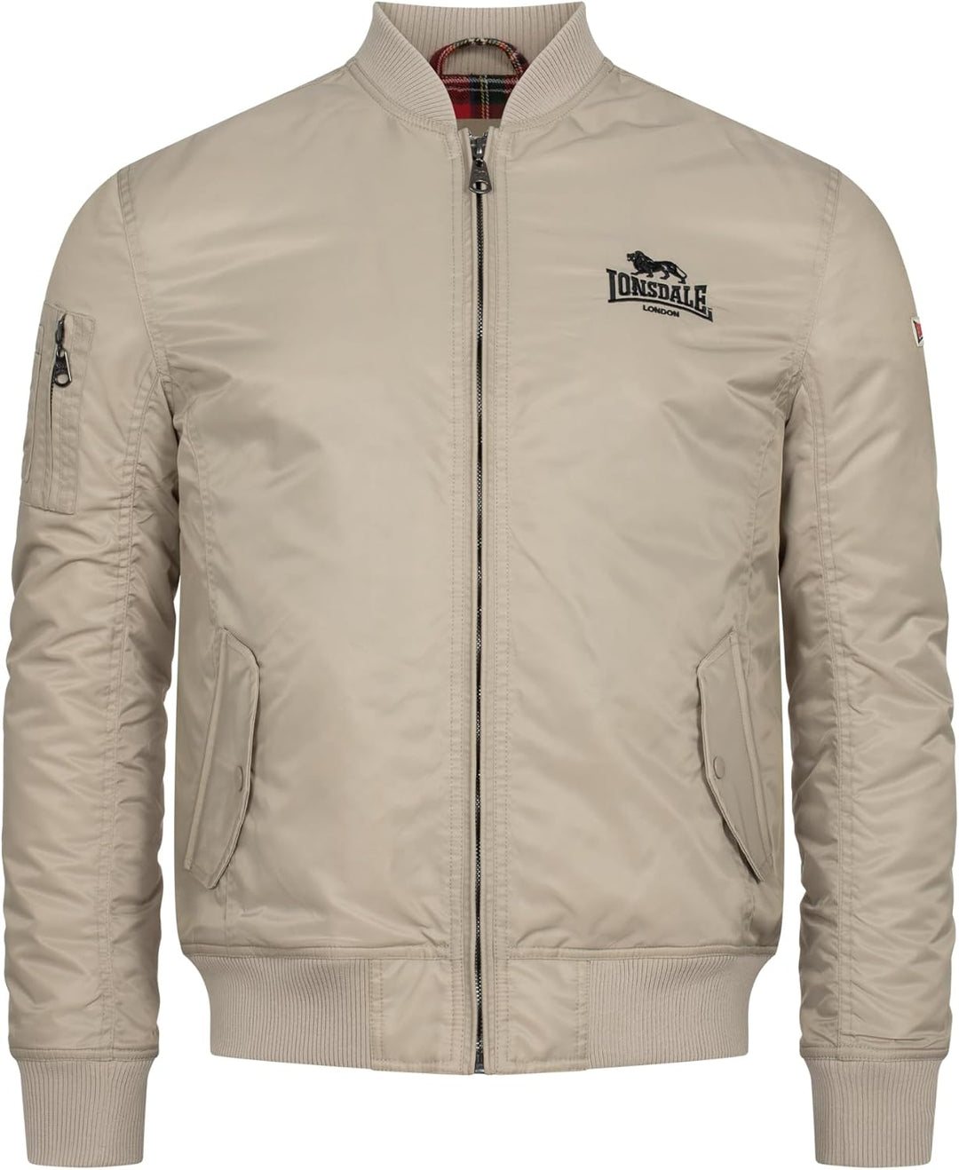 Lonsdale Herren Tern Hill Jacke Sand/Black S, Sand/Black S