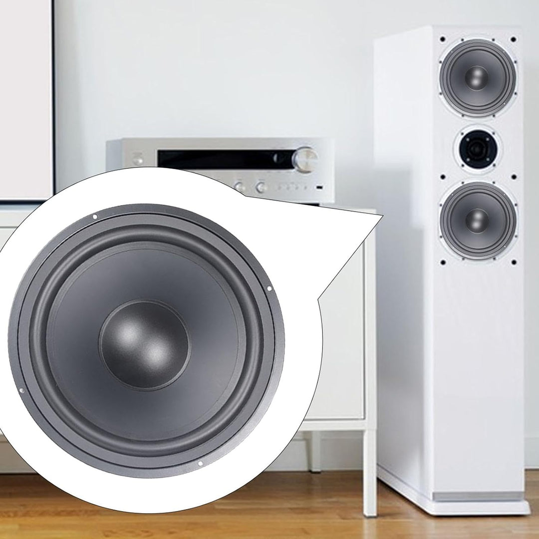Subwoofer-Membran, Vibrationsmembran für Subwoofer, 3 bis 12 Zoll, Lautsprecher-Kühlkörper mit passi