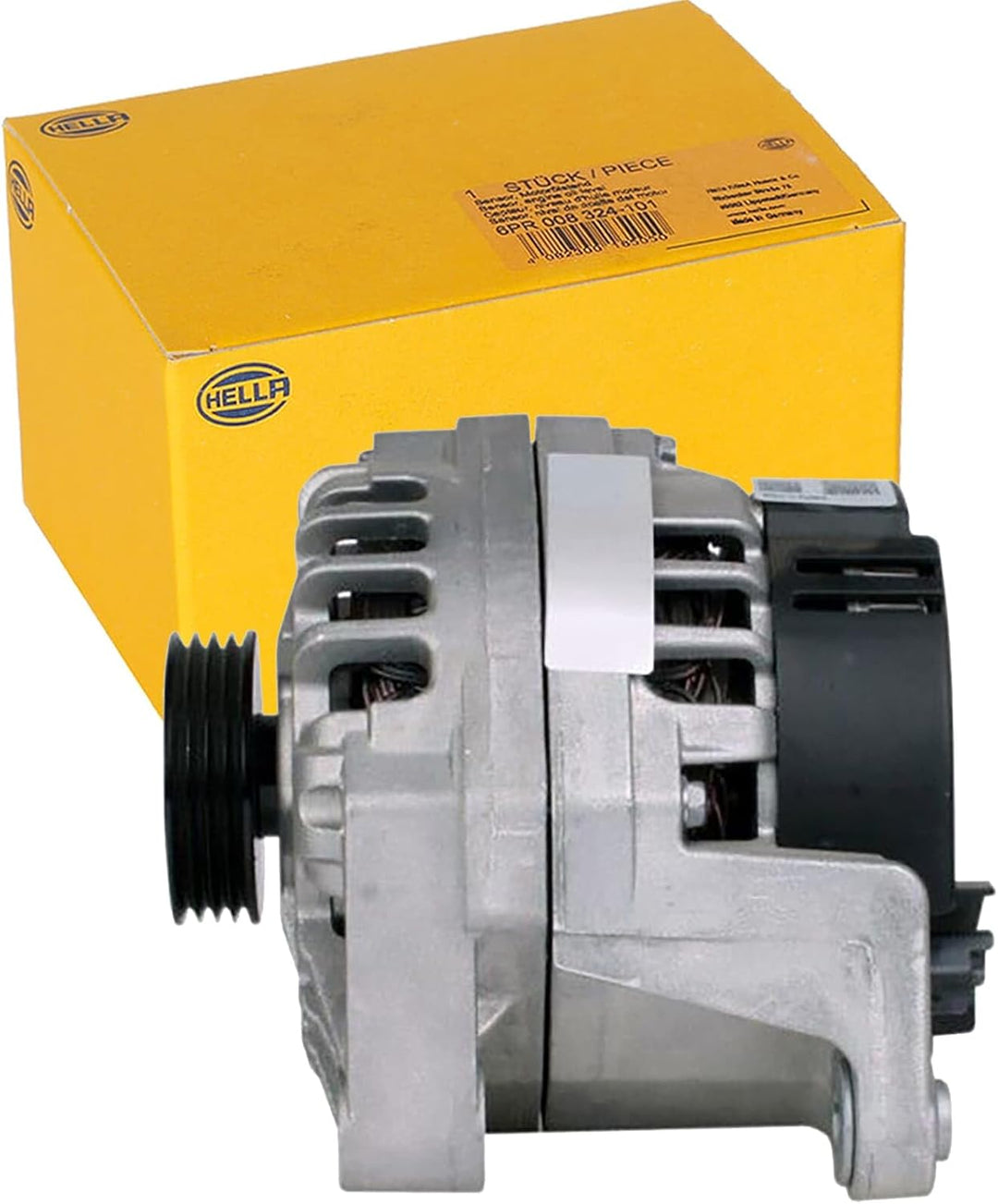 HELLA - Generator/Lichtmaschine - 14V - 75A - für u.a. Renault Clio II (BB_, CB_) - 8EL 012 429-981