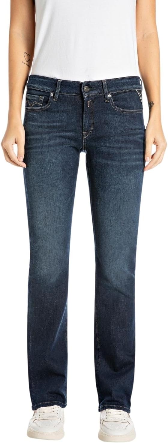Replay Damen Jeans 30W / 30L Dark Grey 007, 30W / 30L Dark Grey 007