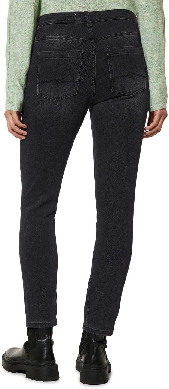 Street One Damen Jeanshose Loose 25W / 30L Thermoknit Black Wash, 25W / 30L Thermoknit Black Wash