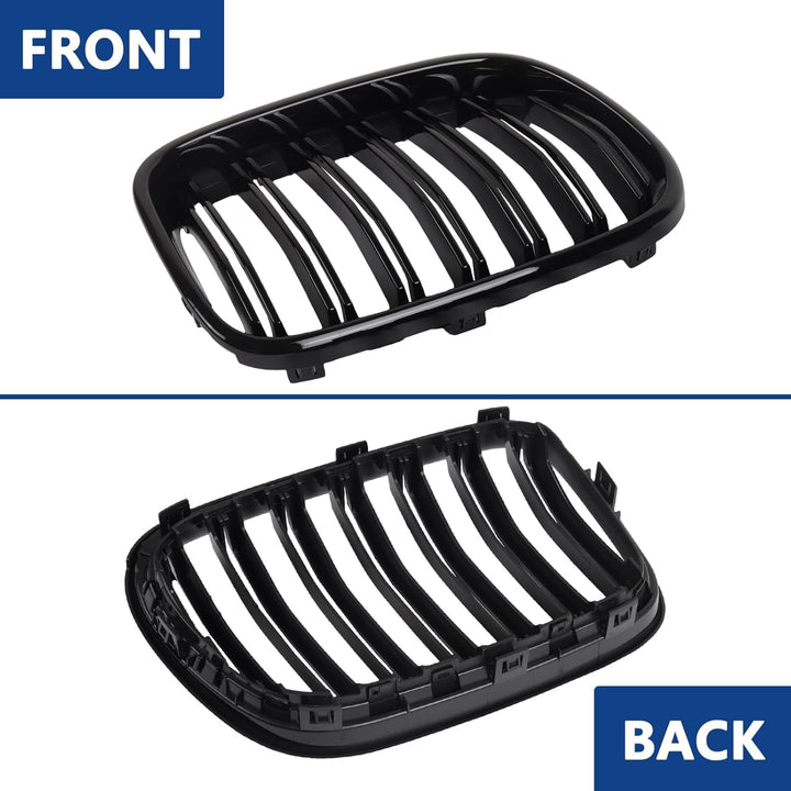 Gangying F25 Kühlergrille, Front Nierengitter für BMW X Serie X3 X4 F25 F26 Nieren 2010 2011 2012 20