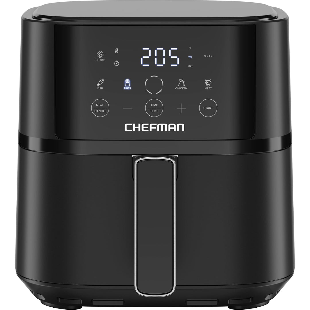 Chefman 3.8L Heissluftfritteuse, schnell & einfach, kompakte Heissluftfritteuse mit Hi-Fry Technolog