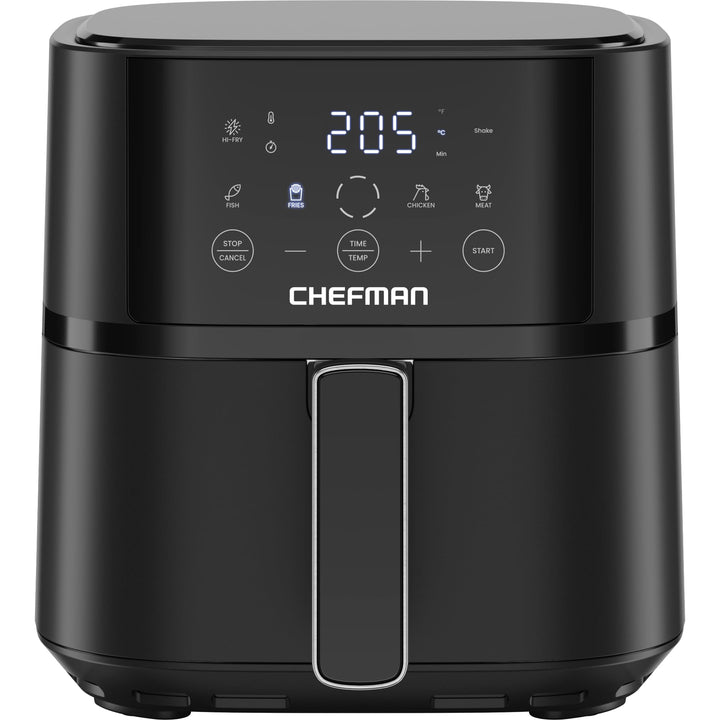 Chefman 3.8L Heissluftfritteuse, schnell & einfach, kompakte Heissluftfritteuse mit Hi-Fry Technolog