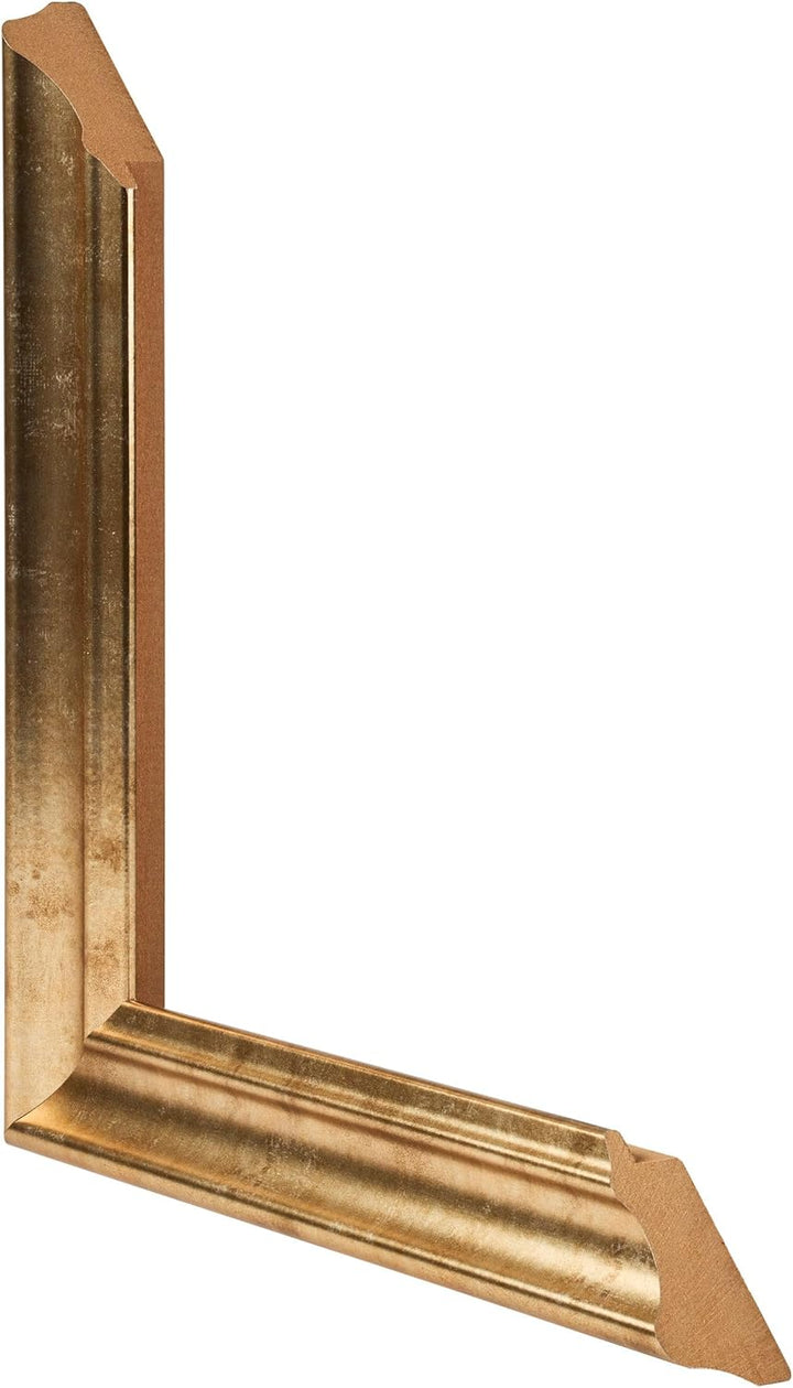 yd. Your Decoration - Bilderrahmen 75x100 cm - Gold Antik - Bilderrahmen aus MDF mit Acrylglas - Ant