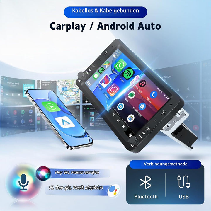 VECHTEL Autoradio 2G+64G Android 15 für Alfa Romeo 159 2004-2011, 7 Zoll HD Touchscreen Auto Radio m