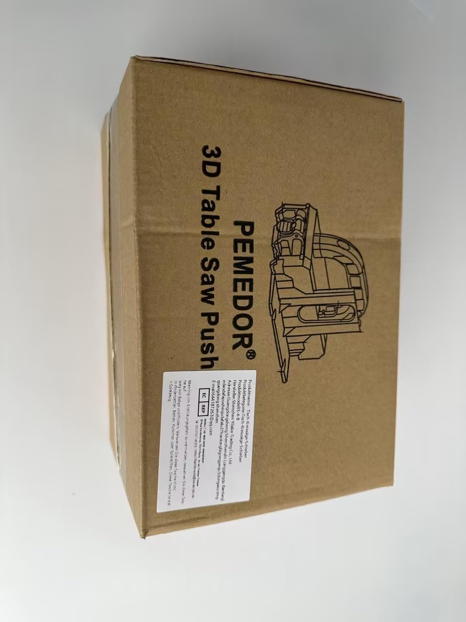 Tisch-Kreissäge-Schieber, Sicherheitsblock aus Holz für Kreissäge, Router-Tisch, Bandschleifer, stab