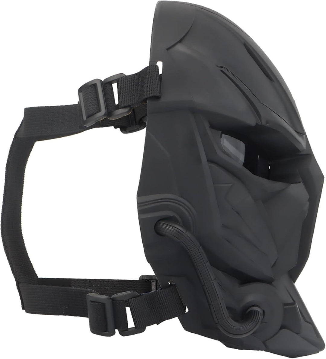 Taktische Airsoft Maske, Smoked Lens Full Face Skull Painball Schutzmaske für Cs Wargame Halloween C