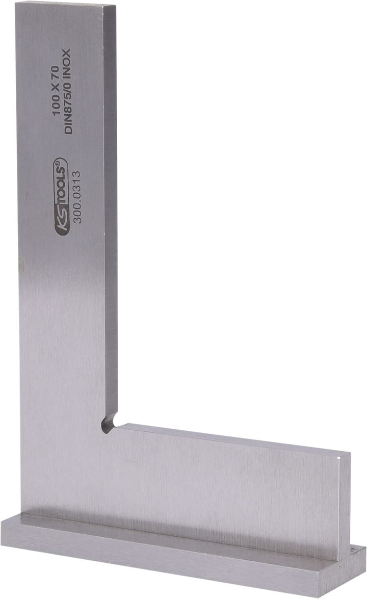 KS Tools 300.0313 Anschlagwinkel nach DIN 875/0, 100mm 100 mm, 100 mm