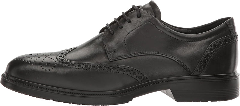 Ecco Herren Lisbon Brogues, Schwarz (Black 1001), 46 EU