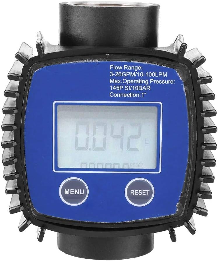 Durchflussmesser Digitalanzeige Hochgenauer Wasserdiesel Durchflussmesser Durchflussmesser 1 Zoll In