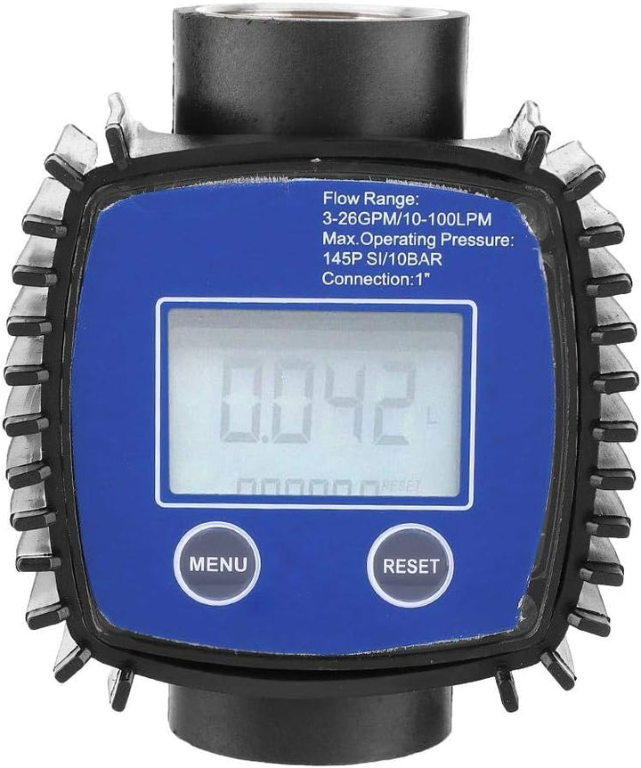 Durchflussmesser Digitalanzeige Hochgenauer Wasserdiesel Durchflussmesser Durchflussmesser 1 Zoll In