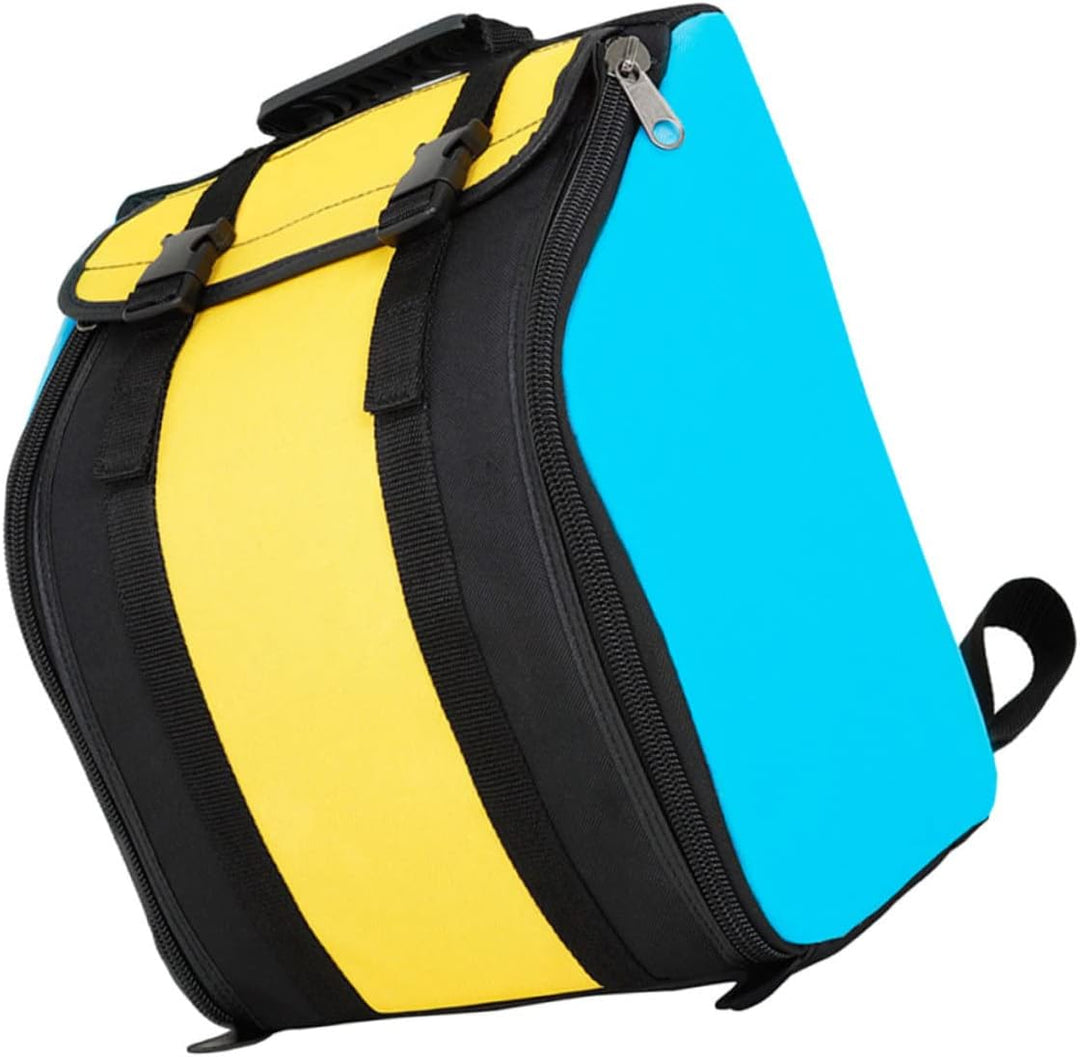 Supvox rutschfeste Akkordeon-Tasche Koffer-Rucksack Blauer Rucksack Kinder-Akkordeon Tragbare Akkord
