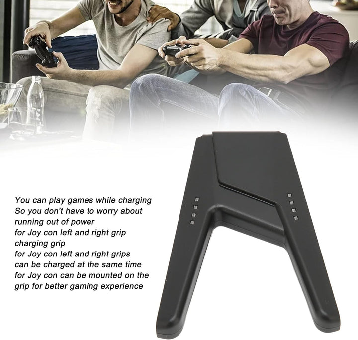 ciciglow für Joy Con Grip Bracket, Ladegriff mit 2 X 250mA Ladestrom Portable Gaming Comfort Grip Gr
