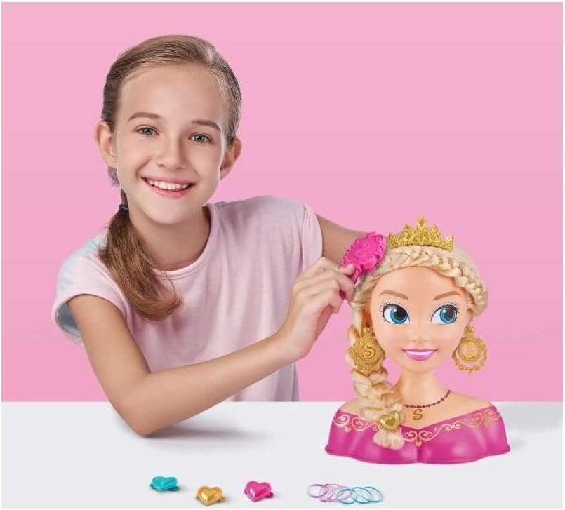 ZURU Sparkle Girlz Barbie Frisierkopf, one Size