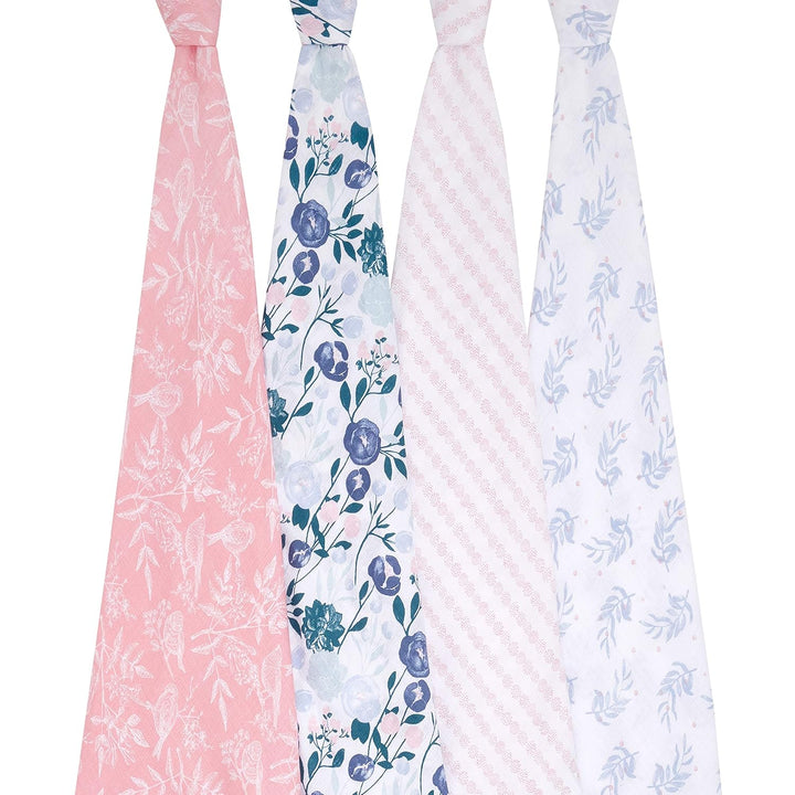 aden + anais essentials Pucktücher, Wickel- und Schmusedecke für Mädchen und Jungen, Baby-Wickeltuch