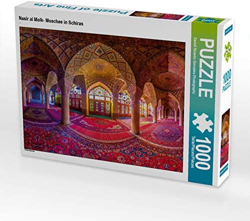 CALVENDO Puzzle Nasir al Molk- Moschee in Schiras 1000 Teile Lege-Grösse 64 x 48 cm Foto-Puzzle Bild