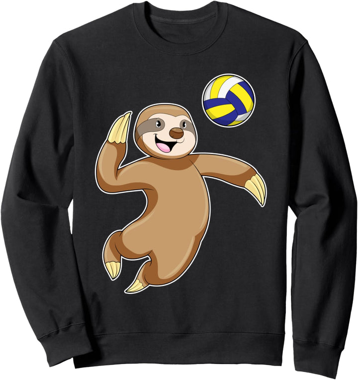 Faultier Volleyball Sport Sweatshirt