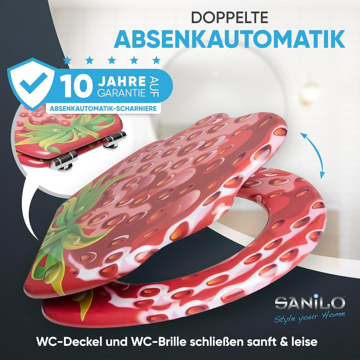 WC Sitz mit Absenkautomatik, viele schöne WC Sitze zur Auswahl, hochwertige und stabile Qualität aus