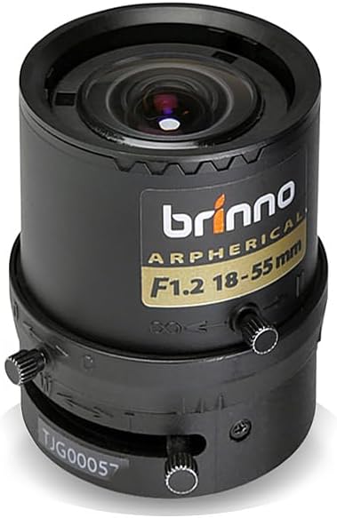 Brinno - BCS 18-55 f/1.2 - CS-Mount – Aufsteckbares Objektiv für Brinno TLC300, TLC2000-Serie, TLC20