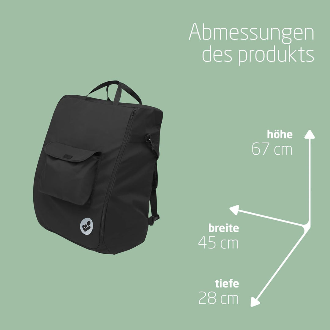 Maxi-Cosi Ultra-Kompakt-Reisetasche, Kinderwagen-Reisetasche, 67 x 45 x 28cm, kompatibel mit allen M