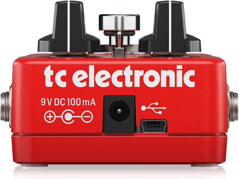 TC Electronic Hall of Fame 2 Reverb Kultiges Reverb-Pedal mit bahnbrechendem MASH-Fussschalter und S