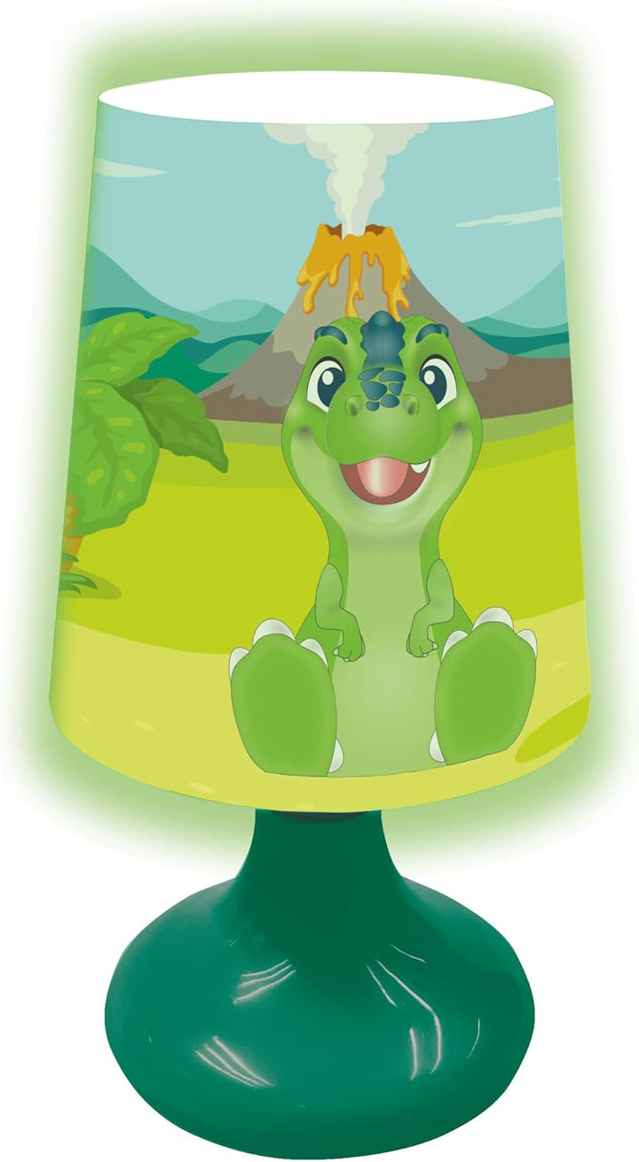 Lexibook, Dinosaur - Dinosaur Mini Kabellose Nachttischlampe und Nachtlicht - MLT10DINO 18 cm Dinosa