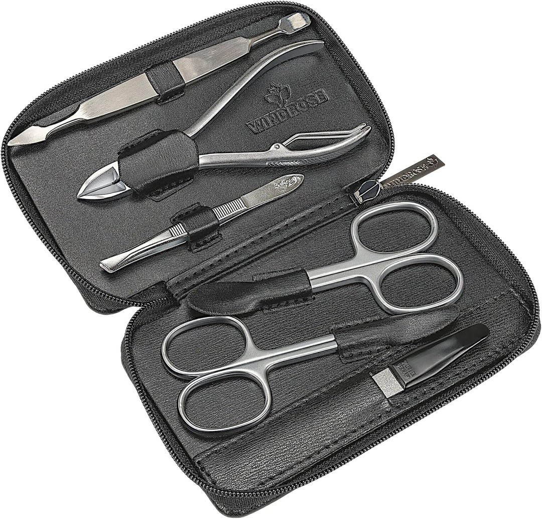 Windrose Ambiance Manicure mit Bestückungen aus dem Hause Zwilling/Solingen 12,5 cm schwarz, Schwarz