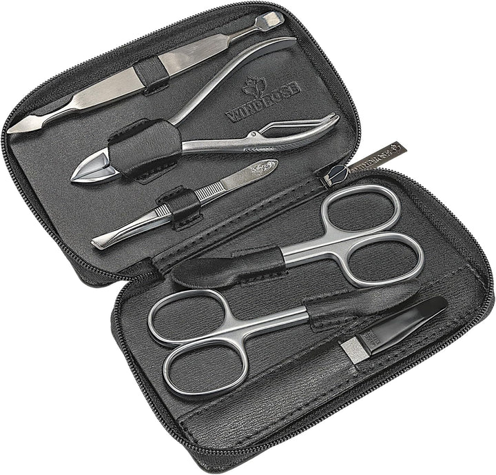Windrose Ambiance Manicure mit Bestückungen aus dem Hause Zwilling/Solingen 12,5 cm schwarz, Schwarz