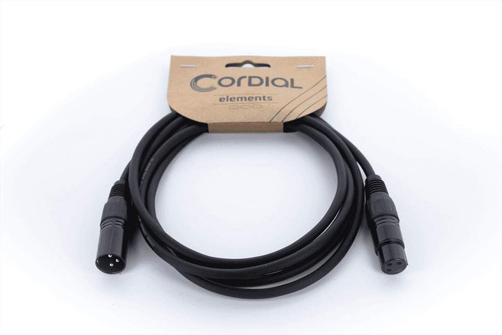 CORDIAL Kabel ECL EM5FM Kabel MICROPHONE Elements symmetrisch XLR (Packung mit 2) 5 M (Packung mit 2