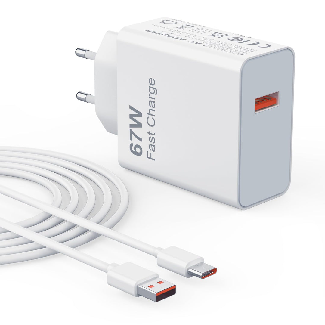 67W USB C Ladegerät, Schnellladegerät Netzteil Kompatibel für Xiaomi 15 14 13 12 14t 13t 12t 12s Pro