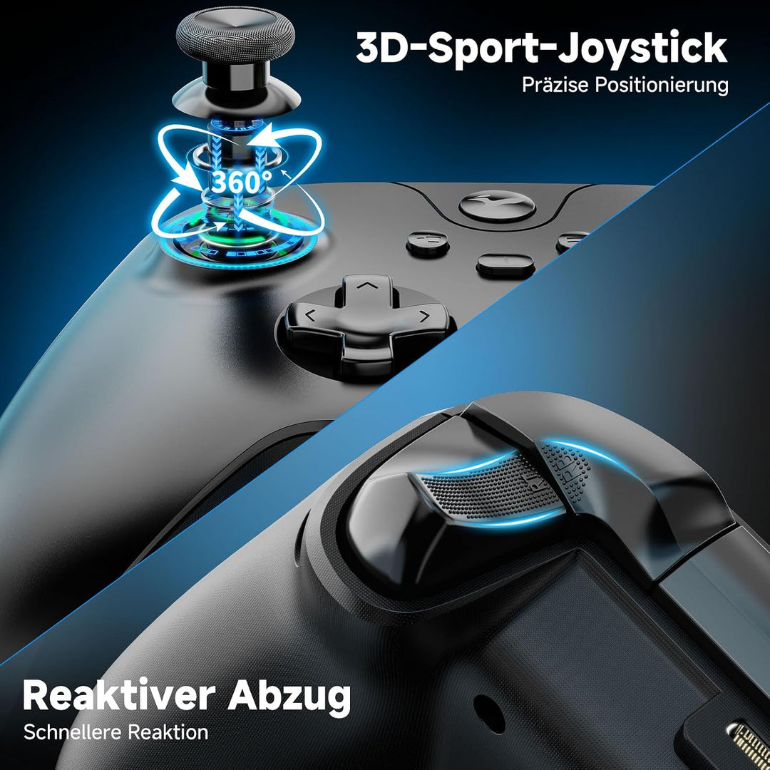 Kabelgebundener controller für xbox one,Wired Controller für Xbox Series X|S, Xbox One & Windows 10/
