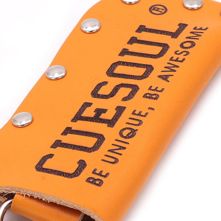CUESOUL Dart Tragbares Zubehör,Smart-Dart-Etui aus Leder/Umhängeband/Tasche mit grossem Fassungsverm