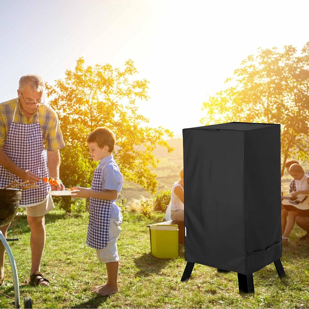 Grillabdeckung, Abdeckung für Grill, Wetterbeständige BBQ Grillabdeckung Grillzubehör, 210D Oxford-S