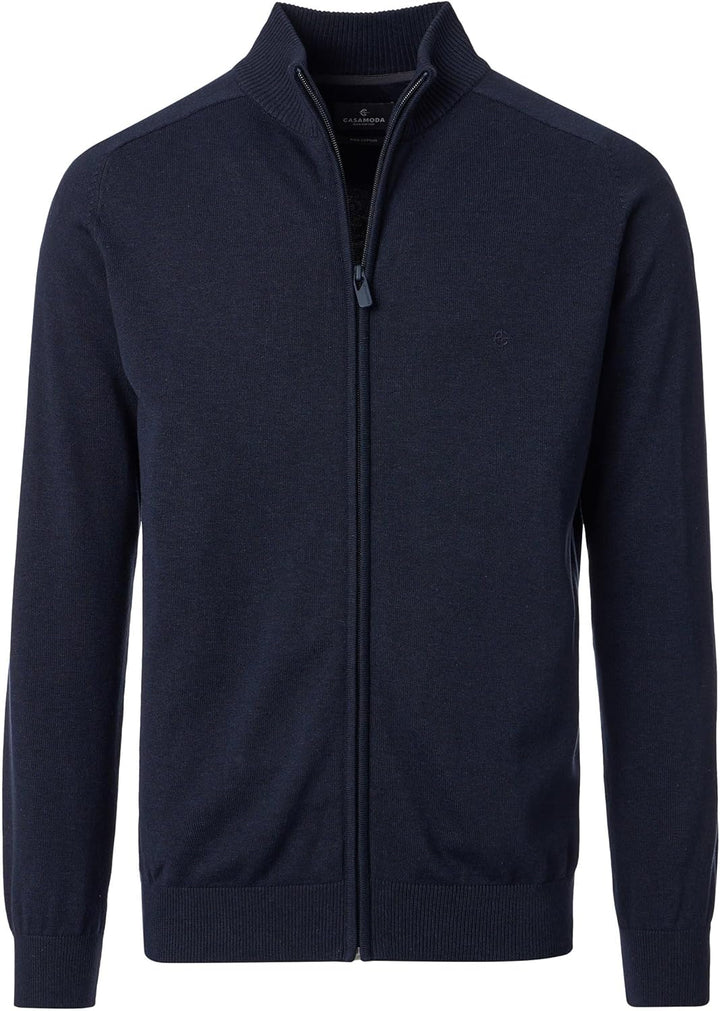 CASAMODA Herren Strickjacke, M Dunkelblau